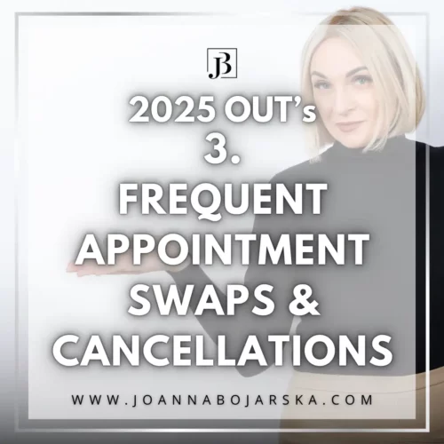 Frequent appointment swaps and last-minute cancellations